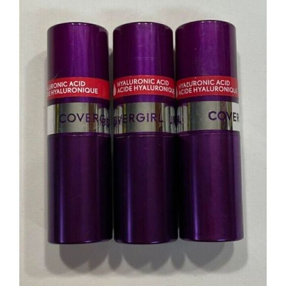 Covergirl Simply Ageless Moisture Renew Core Lipstick Devoted Red 310 Lot of 3 - Picture 1 of 2